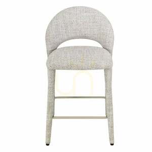 2er-Set LLAT-Barhocker in Creme-Braun von Nova Nook small 1