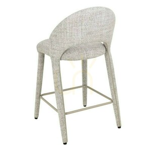 2er-Set LLAT-Barhocker in Creme-Braun von Nova Nook small 4