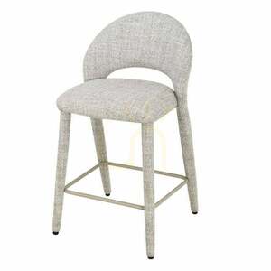 2er-Set LLAT-Barhocker in Creme-Braun von Nova Nook small 0