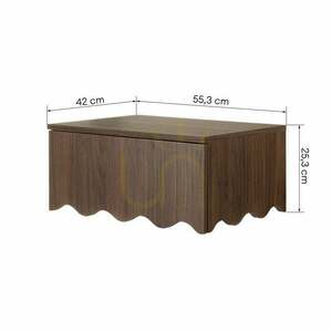 TIM-Nachttisch, Villa Walnut, Nova Nook Wavy small 1