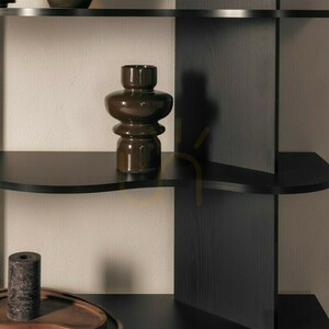 RHIO Hochregal, Schwarz, Wavy Nova Nook small 3