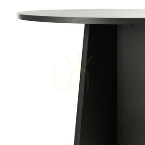 ERLO 100 cm runder Esstisch, Schwarz Nova Nook 5 ERLO 100 cm runder Esstisch, Schwarz Nova Nook small 5