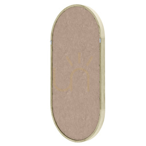 SIMPLE Wandspiegel mit Holzrahmen, 45 x 90 cm, oval, naturfarben, Nova Nook 4 SIMPLE Wandspiegel mit Holzrahmen, 45 x 90 cm, oval, naturfarben, Nova Nook small 4