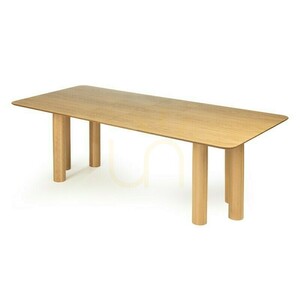 LOALOA Ausziehbarer Tisch 140–200 cm, Eiche natur furniert, Buchenholz, abgerundete Kanten, Nova Nook small 6