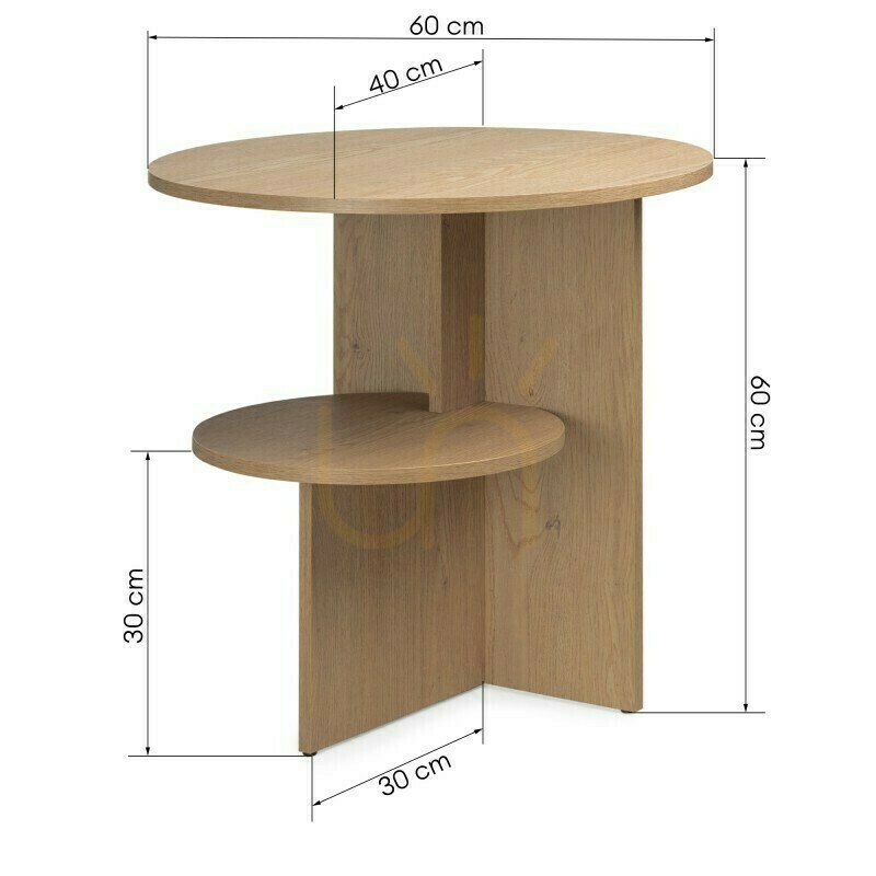 Zeige ESO Runder Beistelltisch, Eiche Cremona, Torro Nova Nook ESO Runder Beistelltisch, Eiche Cremona, Torro Nova Nook