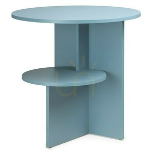 ESO Runder Beistelltisch, Nova Nook, Kreideblau small 0