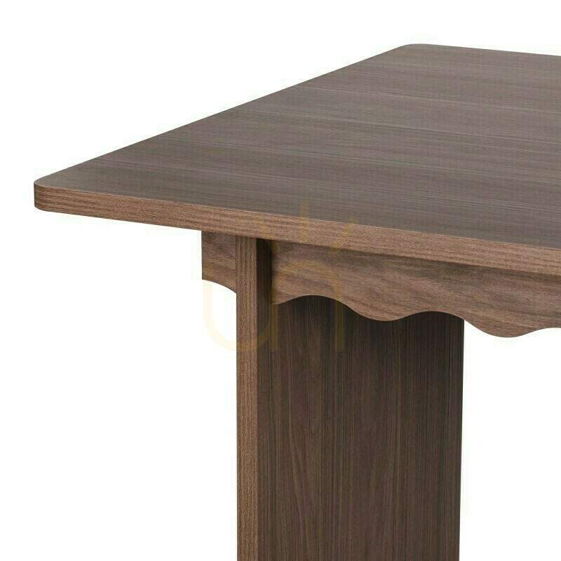 Zeige FLLOR Ausziehbarer Tisch 140–200 cm, Lincoln Walnuss, Nova Nook mit dekorativem Wellenmuster FLLOR Ausziehbarer Tisch 140–200 cm, Lincoln Walnuss, Nova Nook mit dekorativem Wellenmuster