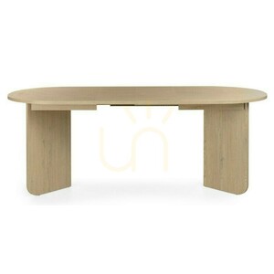 MAUT Ausziehbarer Tisch 140–200 cm, Cremona Torro Eiche, Nova Nook ovale Tischplatte 1 MAUT Ausziehbarer Tisch 140–200 cm, Cremona Torro Eiche, Nova Nook ovale Tischplatte small 1