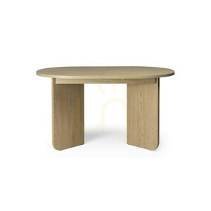 MAUT Ausziehbarer Tisch 140–200 cm, Cremona Torro Eiche, Nova Nook ovale Tischplatte 2 MAUT Ausziehbarer Tisch 140–200 cm, Cremona Torro Eiche, Nova Nook ovale Tischplatte small 2