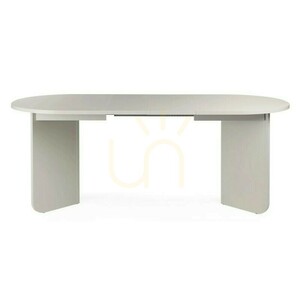 MAUT Ausziehbarer Tisch, 140–200 cm, Farbe „Cashmere“, ovale Nova Nook-Tischplatte 1 MAUT Ausziehbarer Tisch, 140–200 cm, Farbe „Cashmere“, ovale Nova Nook-Tischplatte small 1