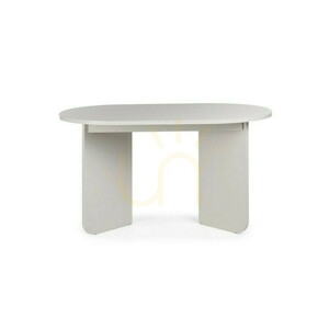MAUT Ausziehbarer Tisch, 140–200 cm, Farbe „Cashmere“, ovale Nova Nook-Tischplatte 0 MAUT Ausziehbarer Tisch, 140–200 cm, Farbe „Cashmere“, ovale Nova Nook-Tischplatte small 0