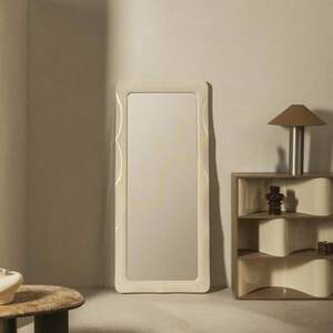 NOELLA Rechteckiger Spiegel, 180 x 80 cm, Hellbeige, Hochglanz, Nova Nook 1 NOELLA Rechteckiger Spiegel, 180 x 80 cm, Hellbeige, Hochglanz, Nova Nook small 1