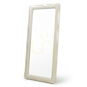 NOELLA Rechteckiger Spiegel, 180 x 80 cm, Hellbeige, Hochglanz, Nova Nook 2 NOELLA Rechteckiger Spiegel, 180 x 80 cm, Hellbeige, Hochglanz, Nova Nook small 2