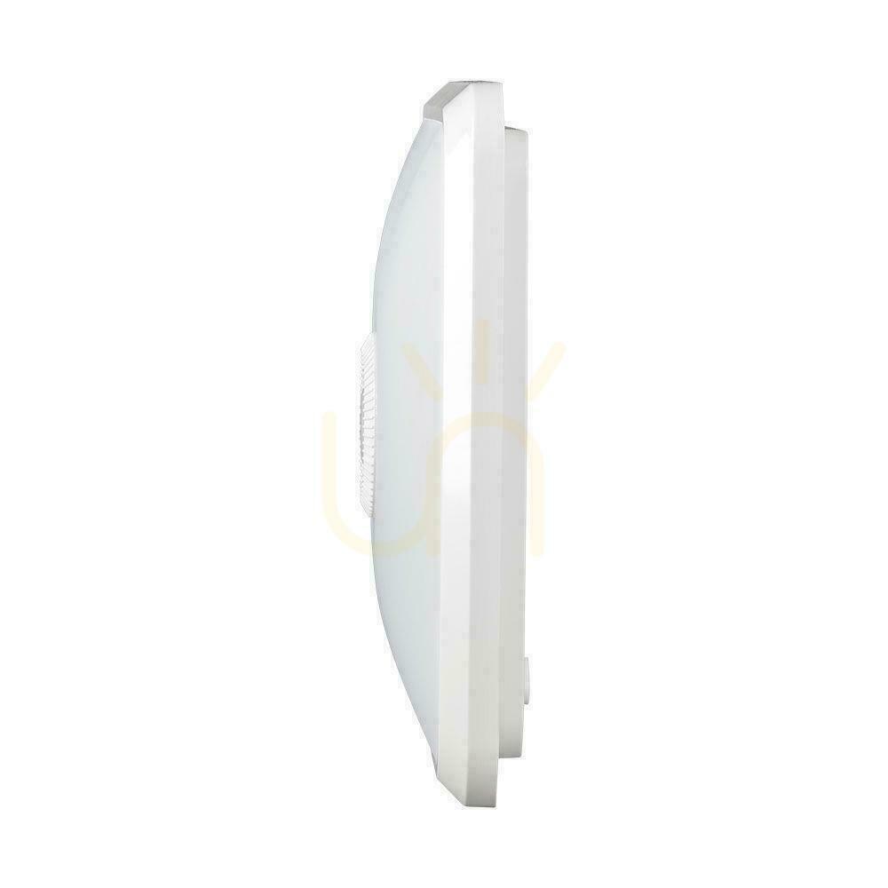 Vorschau V-TAC 12-W-LED-Deckenleuchte mit CREE-Chip, 25 × 25 cm, Bewegungssensor, CCT, quadratisch, weiß, VT-81003, 1100 lm, 6 Jahre Garantie V-TAC 12-W-LED-Deckenleuchte mit CREE-Chip, 25 × 25 cm, Bewegungssensor, CCT, quadratisch, weiß, VT-81003, 1100 lm, 6 Jahre Garantie