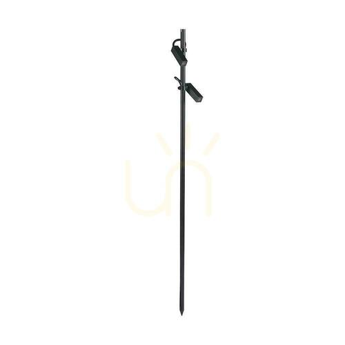 Prüfen Aluminium 4 W, 24 V, schwarz, IP65, VT-44044, 4000 K, 315 lm, Garten-Bodenstrahler