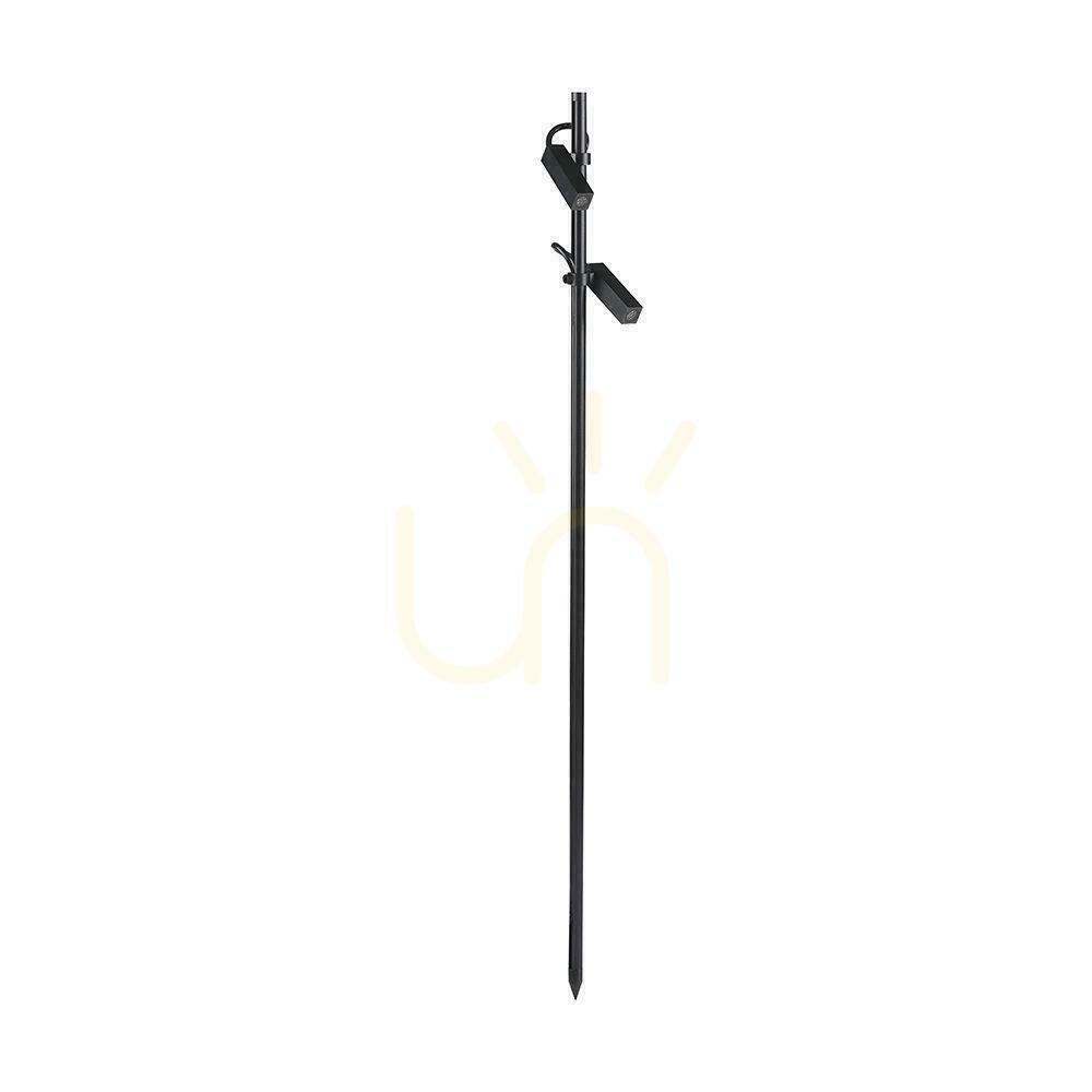 Prüfen Aluminium 4 W, 24 V, schwarz, IP65, VT-44044, 4000 K, 315 lm, Garten-Bodenstrahler Aluminium 4 W, 24 V, schwarz, IP65, VT-44044, 4000 K, 315 lm, Garten-Bodenstrahler