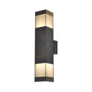 V-TAC LED 2xGU10 Schwarz IP44 Außenwandleuchte VT-10187, 3 Jahre Garantie small 0