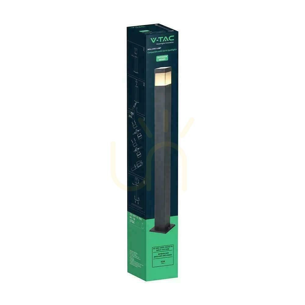 Anzeige V-TAC 80 cm GU10, schwarz, Gartenpfosten VT-10188, 3 Jahre Garantie V-TAC 80 cm GU10, schwarz, Gartenpfosten VT-10188, 3 Jahre Garantie