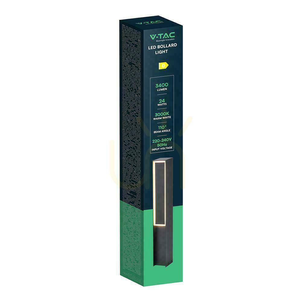 Vorschau V-TAC 50 cm LED 8 W IP54 schwarze Gartenständerleuchte VT-10190 3000 K 1100 lm V-TAC 50 cm LED 8 W IP54 schwarze Gartenständerleuchte VT-10190 3000 K 1100 lm