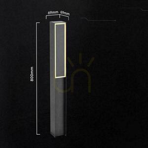 V-TAC 80 cm LED 24 W IP54 schwarze Gartenständerleuchte VT-10191 3000 K 3400 lm small 3