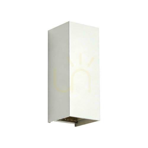 Prüfen Außenwandleuchte Up/Down V-TAC VT-120112-W 10W LED 1250lm CCT 3in1 IP65 weiß