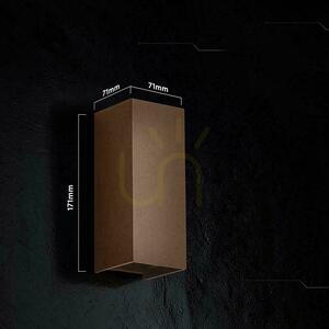 V-TAC 10-W-LED-COB-Wandleuchte, Corten-Braun, IP65, einstellbare Farbtemperatur (CCT) VT-120112-C 2700 K–3200 K–4000 K 1250 lm small 5