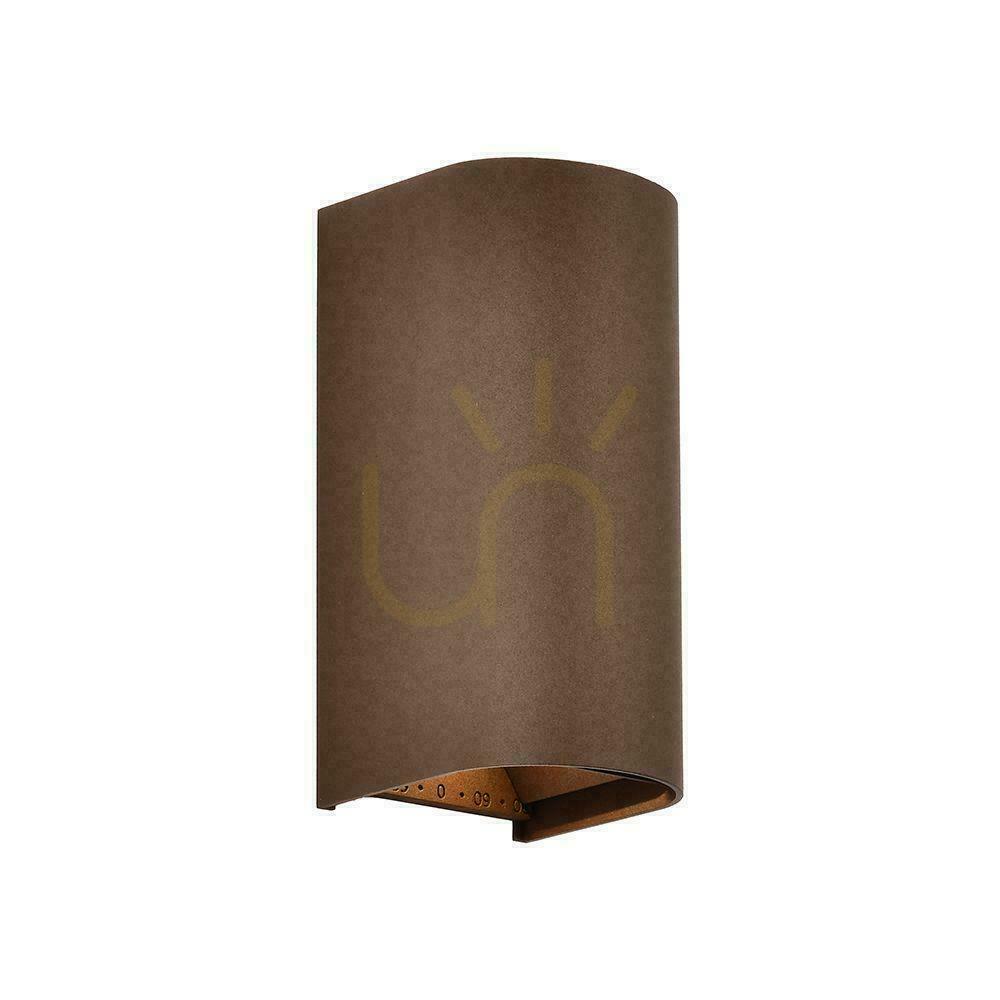 Prüfen V-TAC 10 W LED-COB-Wandleuchte, Corten-Braun, IP65, einstellbare Farbtemperatur (CCT) VT-120113 2700 K–3200 K–4000 K 1250 lm V-TAC 10 W LED-COB-Wandleuchte, Corten-Braun, IP65, einstellbare Farbtemperatur (CCT) VT-120113 2700 K–3200 K–4000 K 1250 lm