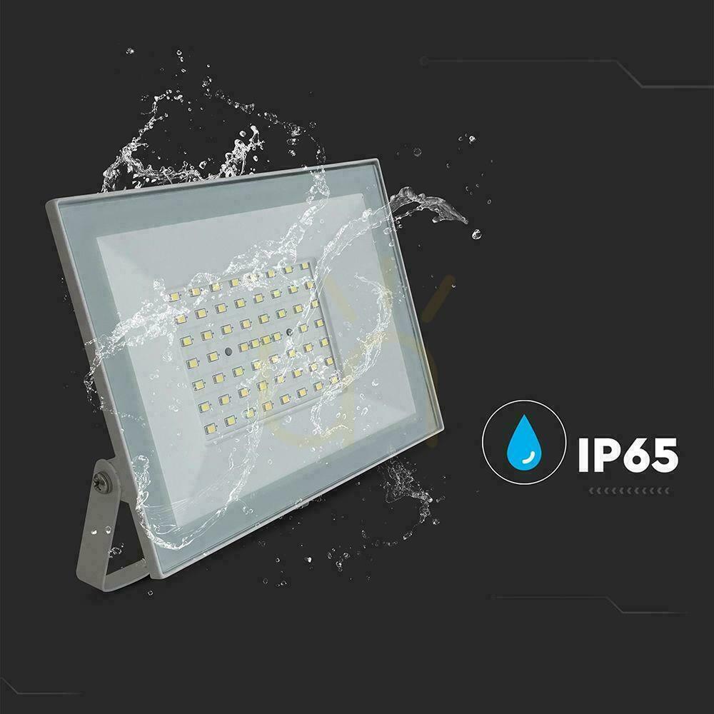 Vorschau V-TAC 30-W-LED-SMD-Flutlicht, weiß, VT-44037, 6500 K, 2340 lm V-TAC 30-W-LED-SMD-Flutlicht, weiß, VT-44037, 6500 K, 2340 lm