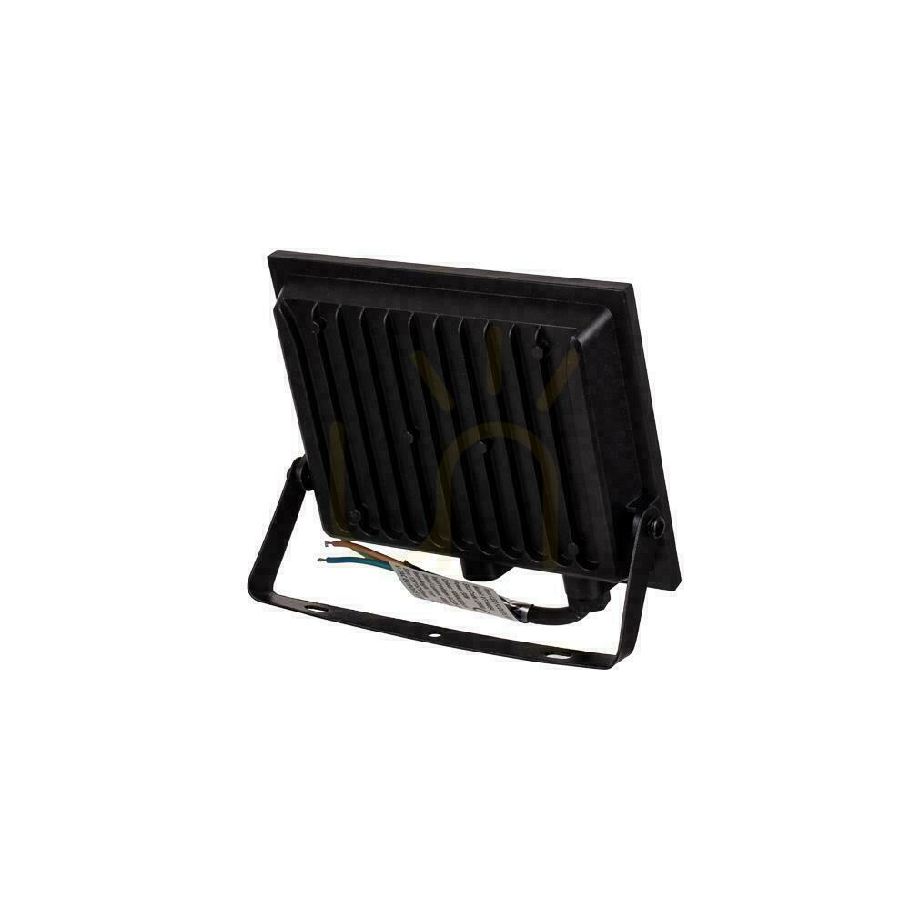 Aussicht V-TAC 30-W-LED-SMD-Flutlichtstrahler, schwarz, VT-44037, 4000 K, 2340 lm V-TAC 30-W-LED-SMD-Flutlichtstrahler, schwarz, VT-44037, 4000 K, 2340 lm