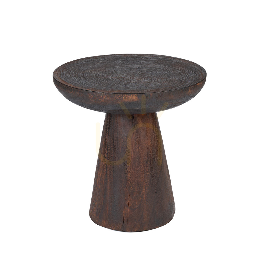 Vorschau Beistelltisch BAZAR BIZAR The Cone Alone Dunkles Nussbaumholz Holz 50 cm Beistelltisch BAZAR BIZAR The Cone Alone Dunkles Nussbaumholz Holz 50 cm