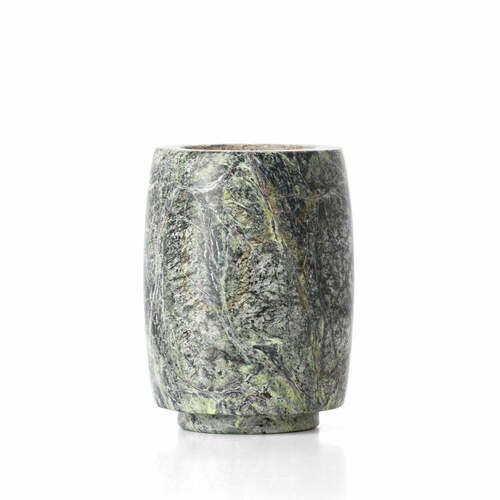 Prüfen Kerzenhalter BAZAR BIZAR Bidasar Green Marmor 10 cm