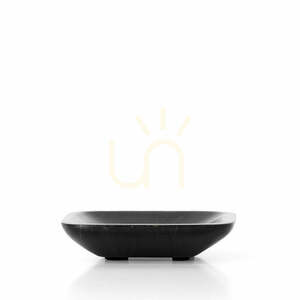 Marmor-Seifenschale BAZAR BIZAR schwarz Marine Black 12,5 cm small 0