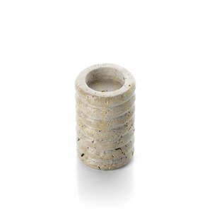 Teelichthalter BAZAR BIZAR Travertin Beige Stein M small 1