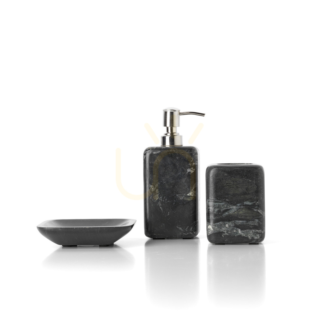 Anzeige Marmor Zahnbürstenhalter BAZAR BIZAR Marine Schwarz 10 cm Marmor Zahnbürstenhalter BAZAR BIZAR Marine Schwarz 10 cm