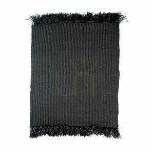 Teppich BAZAR BIZAR Carpets & Runners Schwarz 200 x 300 Naturfaser Handmade small 0