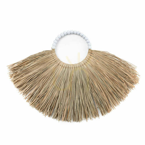 Prüfen Federkette BAZAR BIZAR Naturweiß Beige Naturfaser 50 x 40 cm
