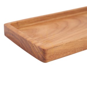 Tablett BAZAR BIZAR Teak Root Collection Natur Holz 20x11 cm S small 7