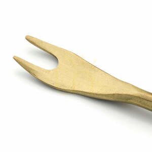 Oliven-Gabel aus Messing in Gold – BAZAR BIZAR S 1 Oliven-Gabel aus Messing in Gold – BAZAR BIZAR S small 1