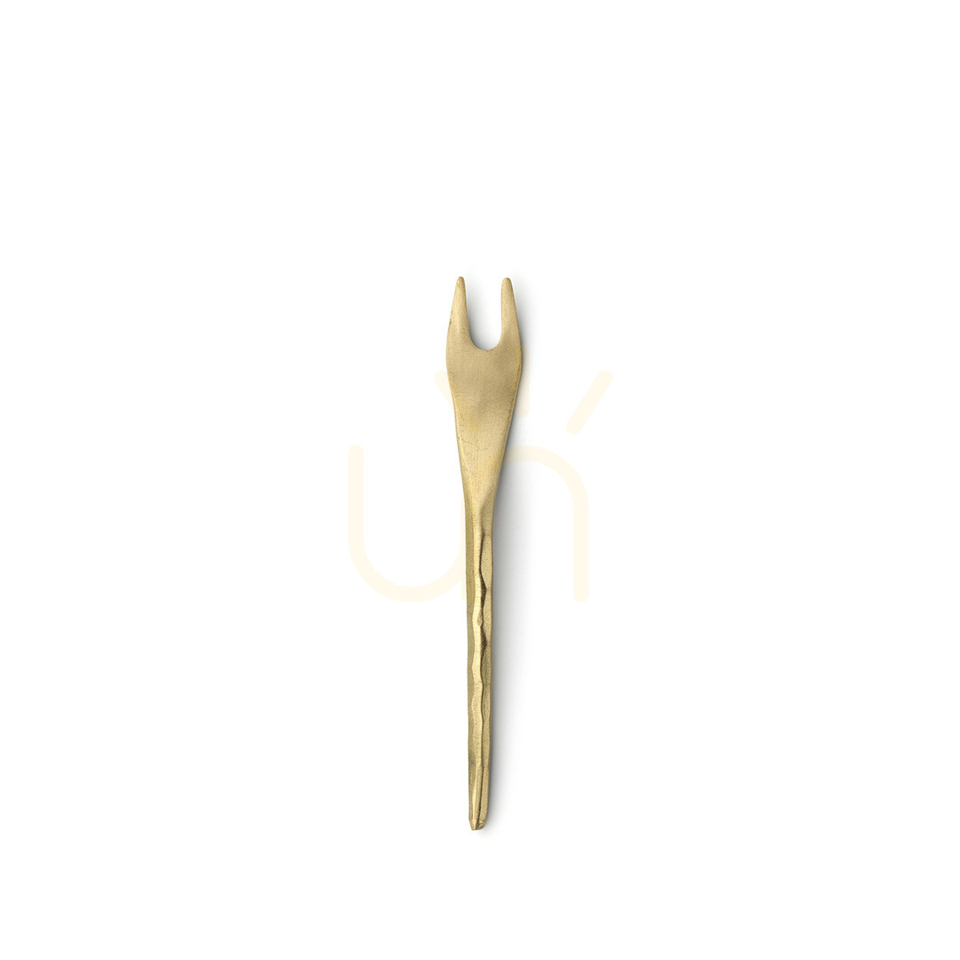 Vorschau Oliven-Gabel aus Messing in Gold – BAZAR BIZAR S Oliven-Gabel aus Messing in Gold – BAZAR BIZAR S
