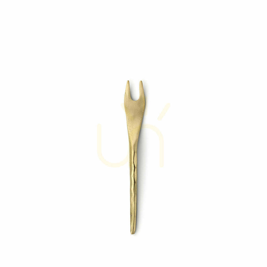 Prüfen Oliven-Gabel aus Messing in Gold – BAZAR BIZAR S Oliven-Gabel aus Messing in Gold – BAZAR BIZAR S