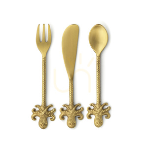Messerhalter BAZAR BIZAR Gold Messing Octopus S 3 Messerhalter BAZAR BIZAR Gold Messing Octopus S small 3