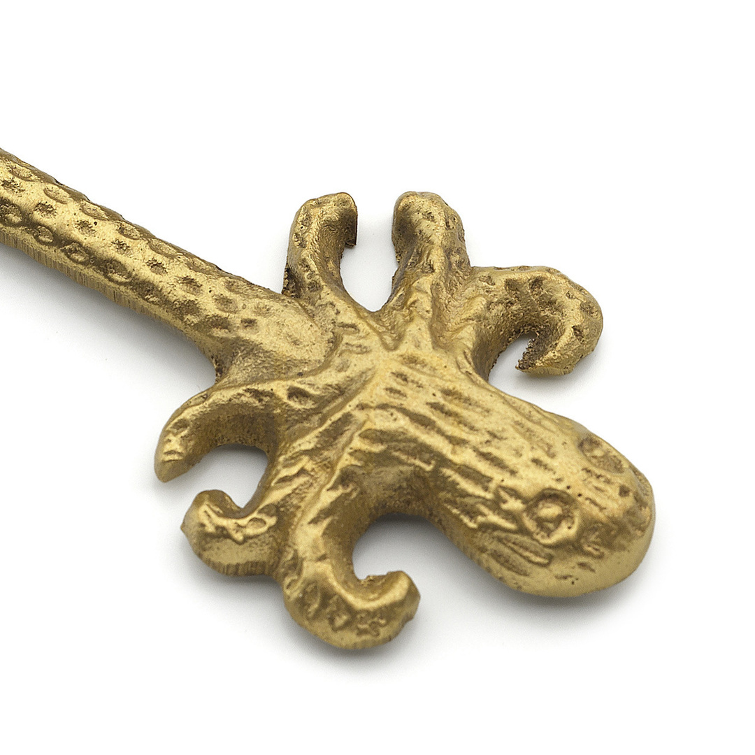 Prüfen Messerhalter BAZAR BIZAR Gold Messing Octopus S Messerhalter BAZAR BIZAR Gold Messing Octopus S