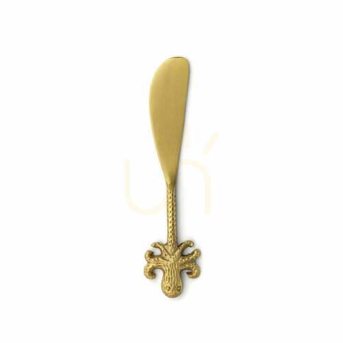 Prüfen Messerhalter BAZAR BIZAR Gold Messing Octopus S