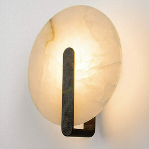 LED-Wandleuchte 5 W, 3000 K, Alabaster – Rostrot, ZAMBELIS small 0