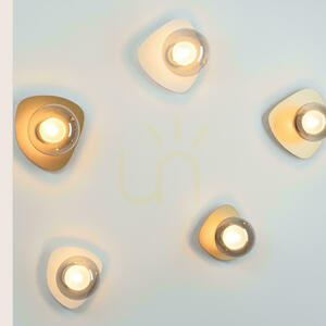 Wandleuchte 1xG9 LED MAX 4 W Gold matt – Rauchglas ZAMBELIS small 0