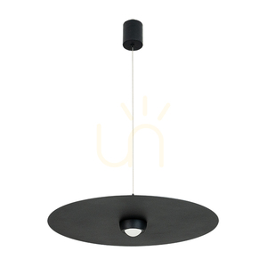 LED-Pendelleuchte 21 W, 3000 K, Triac, sandfarben-schwarz, ZAMBELIS small 1
