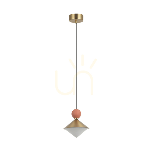 Prüfen Zambelis 25100 Pendelleuchte LED 8 W 620 lm 3000 K TRIAC Messing