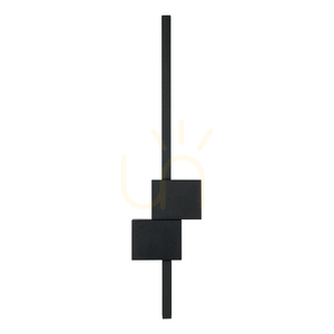 LED-Wandleuchte 20 W, 3000 K, Triac, sandfarben-schwarz, ZAMBELIS small 0