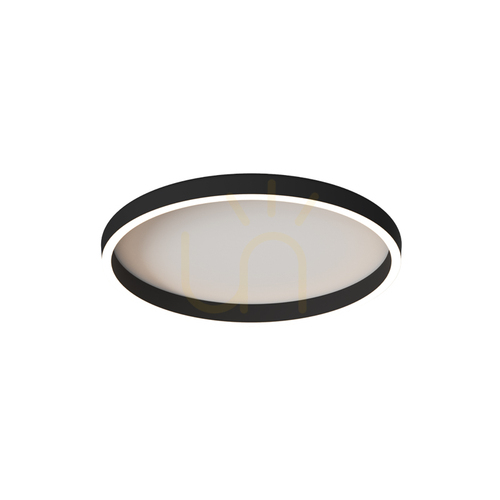 Prüfen LED-Deckenleuchte 27 W, 2700 K–3000 K–4000 K, sandfarben-schwarz, ZAMBELIS