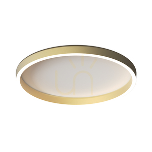 LED-Deckenleuchte 41 W, 2700 K–3000 K–4000 K, gebürstetes Gold, ZAMBELIS small 0